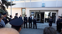 První promluvil šéf rychnovské policie plk. JUDr. Zdeněk Hlaváček. Ve svém stručném, výstižném a vtipném se mj. věnoval i historii budovy a policejního sboru.